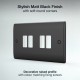 BG Grid Lite Matt Black 4G Cover